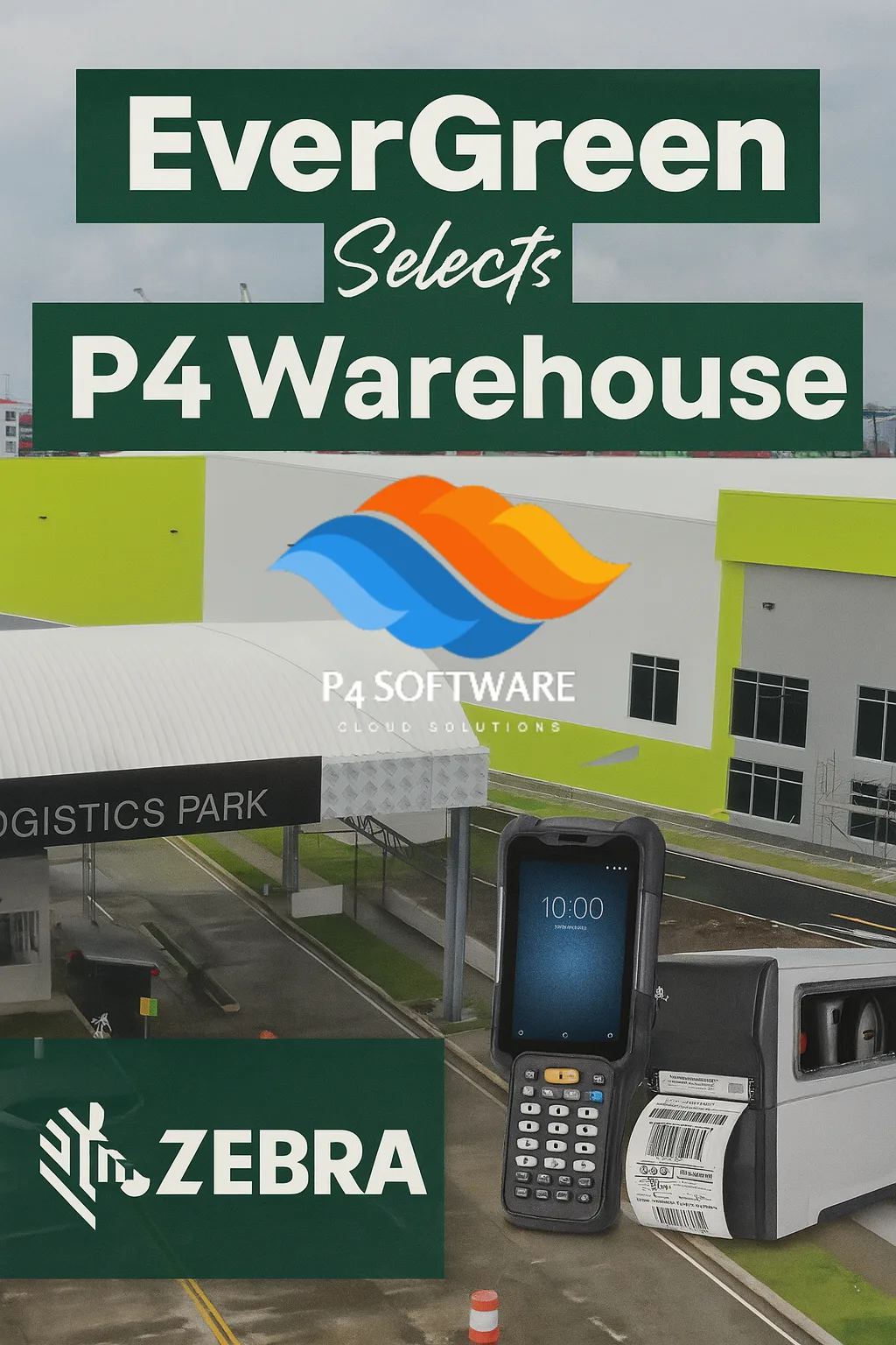 Evergreen selects P4 Warehouse to manage 3PL operations
